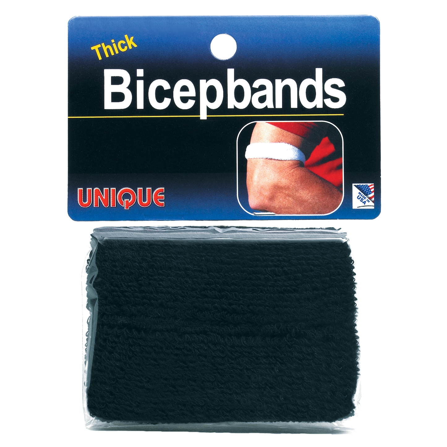 1" BICEPBANDS - Black (2/package)