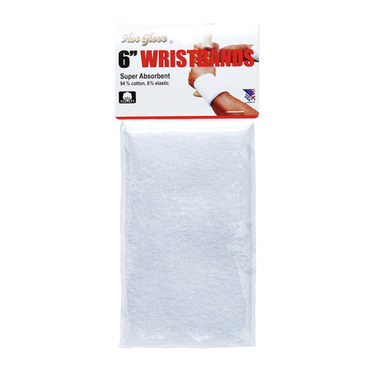 Hot Glove 6" WRISTBAND-White