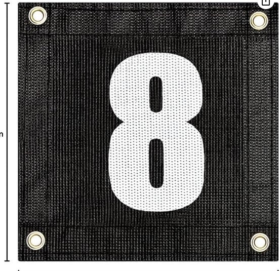 COURT WINDSCREEN NUMBER - #8