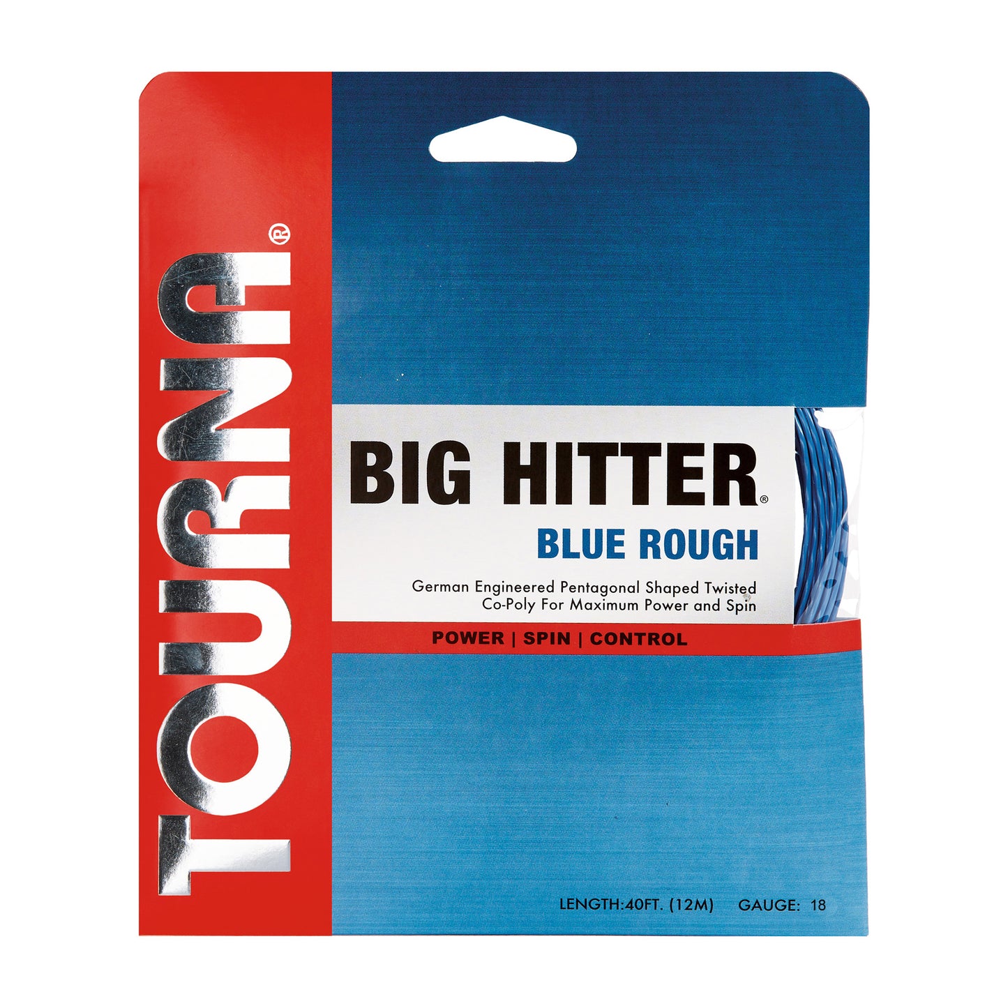 TOURNA BIG HITTER Blue-ROUGH-18 gauge (1.20 mm)