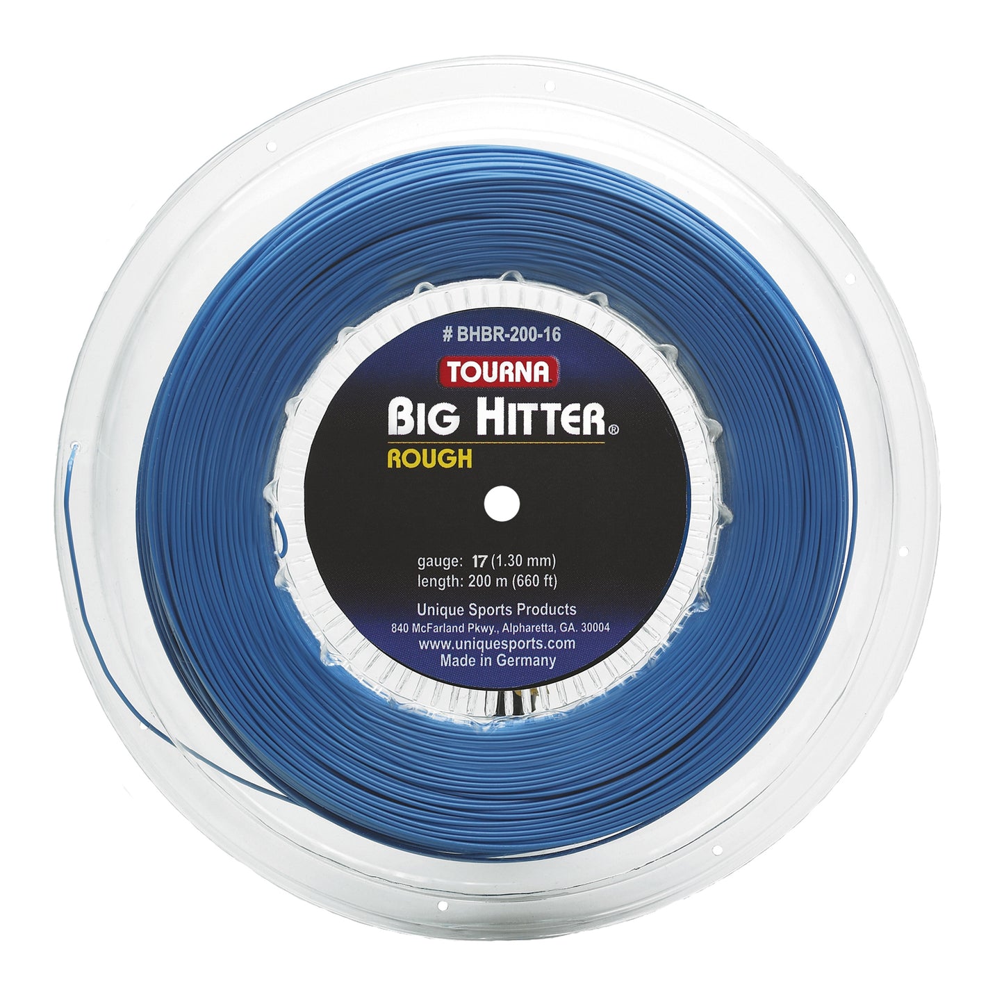 TOURNA BIG HITTER Blue-ROUGH-REEL-17 gauge (660ft /200 m)