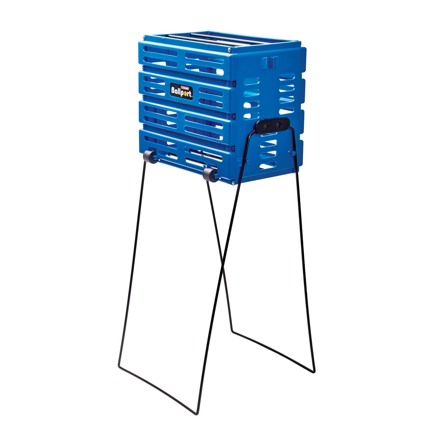 Tourna Ballport Deluxe 80 with Wheels - Blue