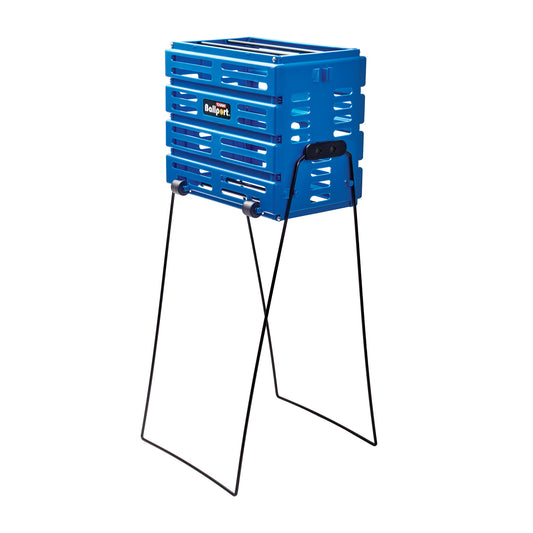 Tourna Ballport Deluxe 80 with Wheels - Blue