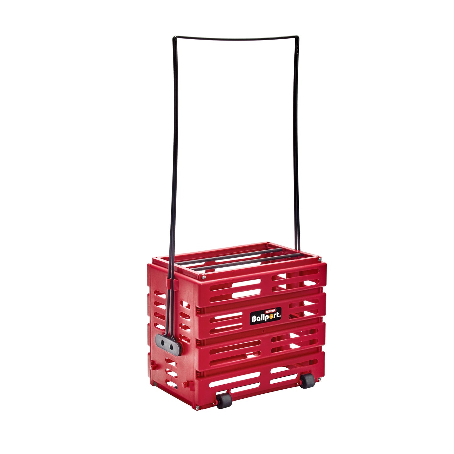 Tourna Ballport Deluxe 80 with Wheels - Red