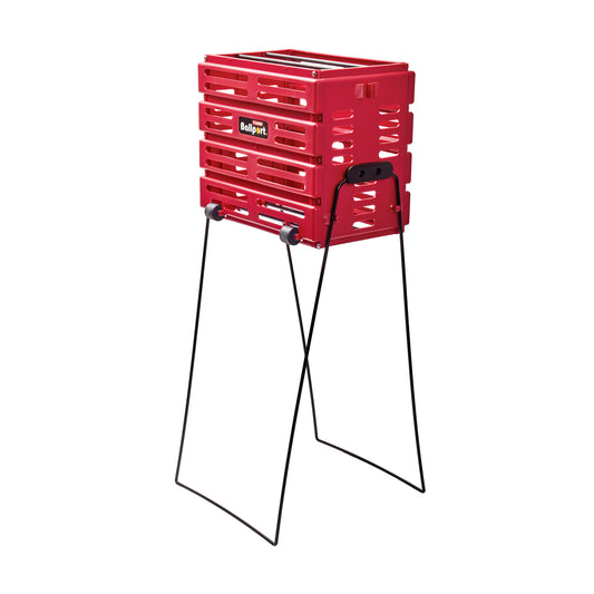 Tourna Ballport Deluxe 80 with Wheels - Red