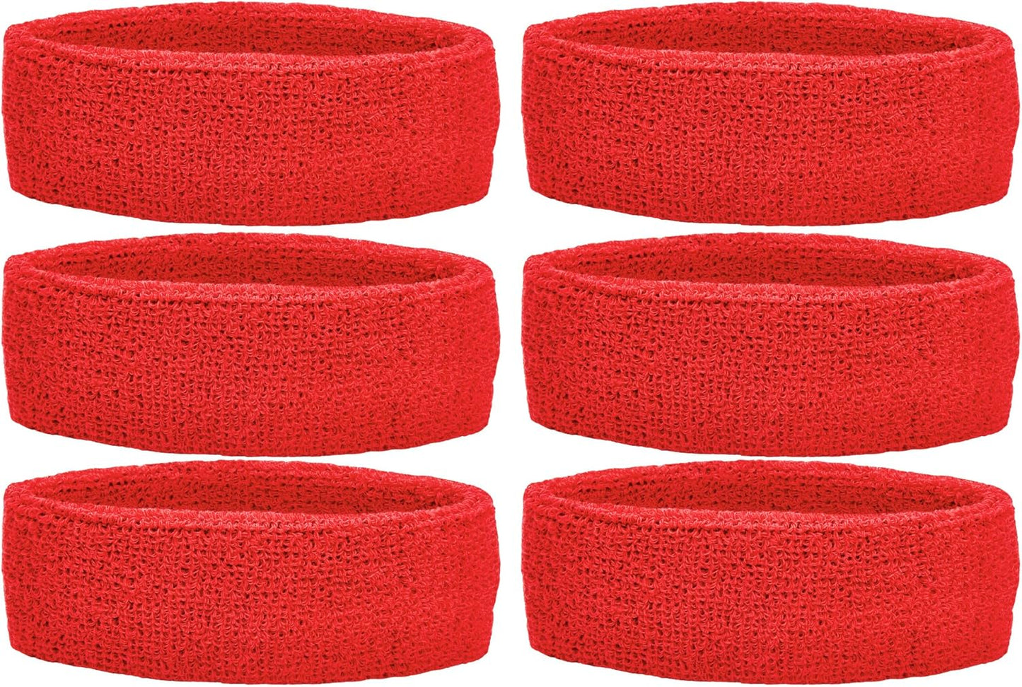 Headbands 6 Pack (Choose Color)