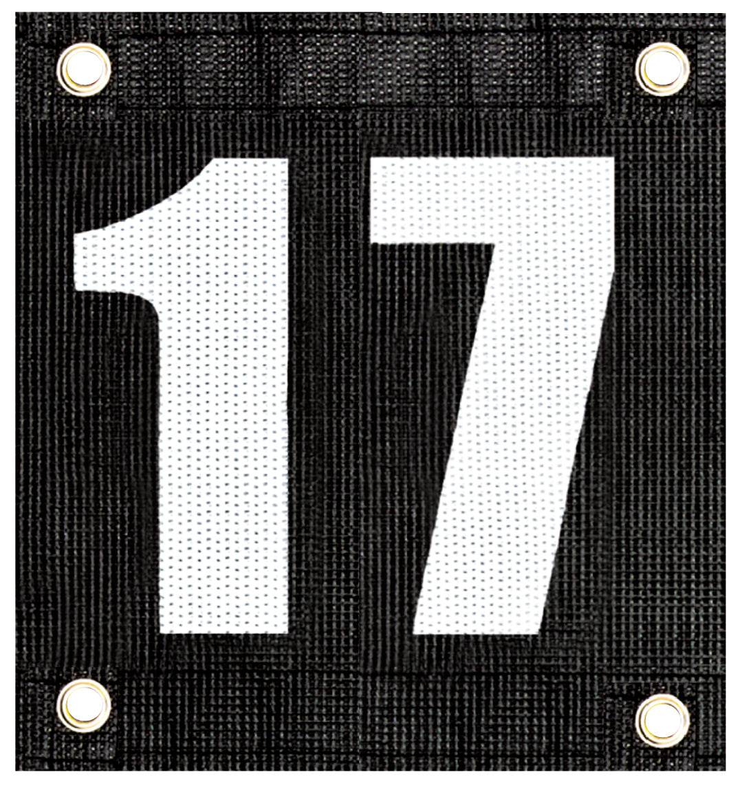 COURT WINDSCREEN NUMBERS 1-24
