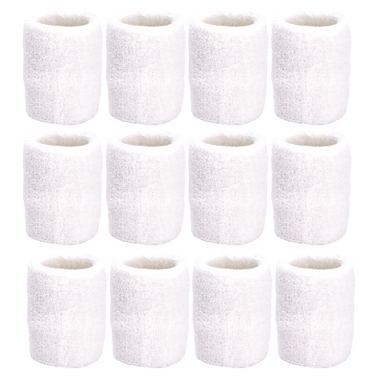 12 Wristbands Team Pack (6 Pair) Choose Color