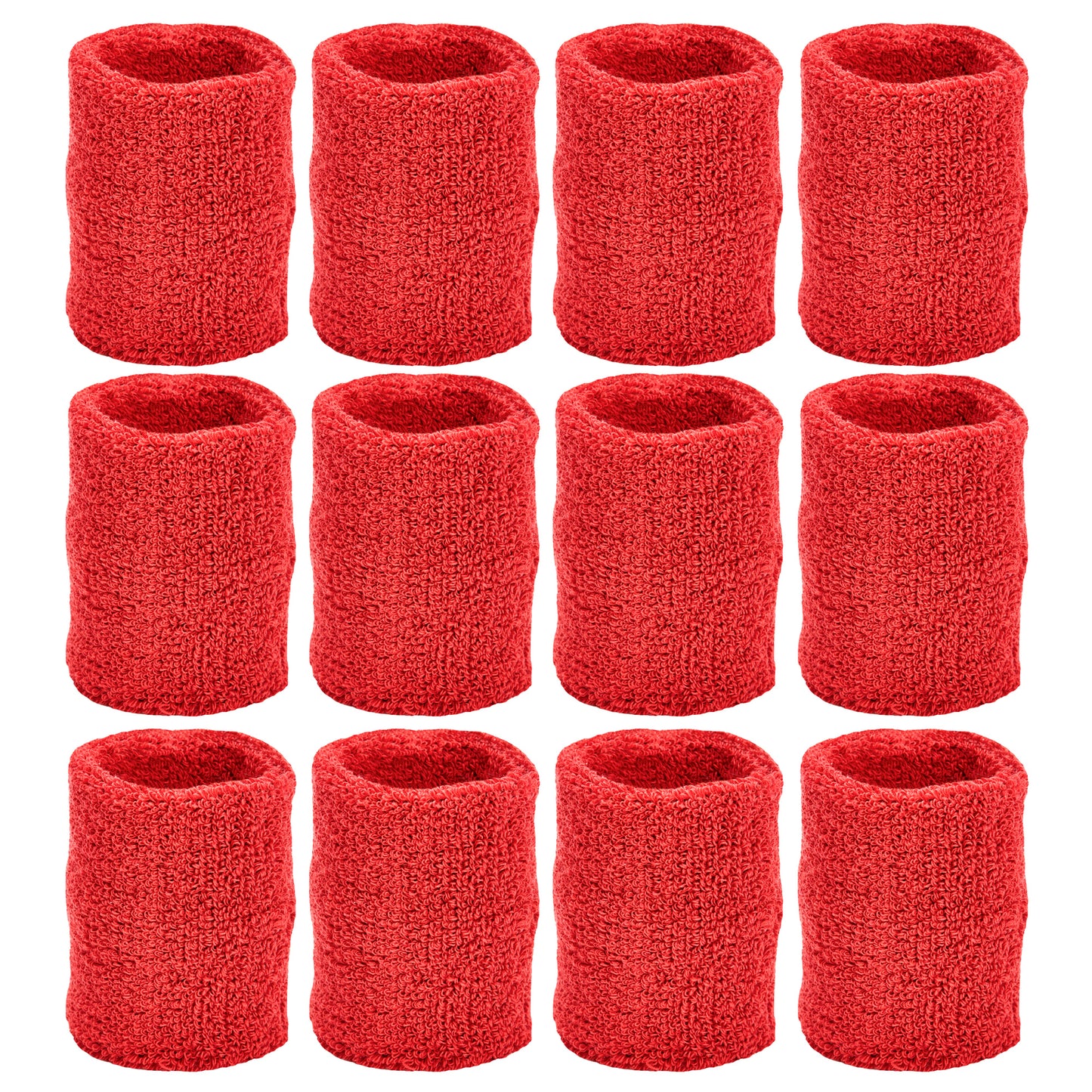 12 Wristbands Team Pack (6 Pair) Choose Color