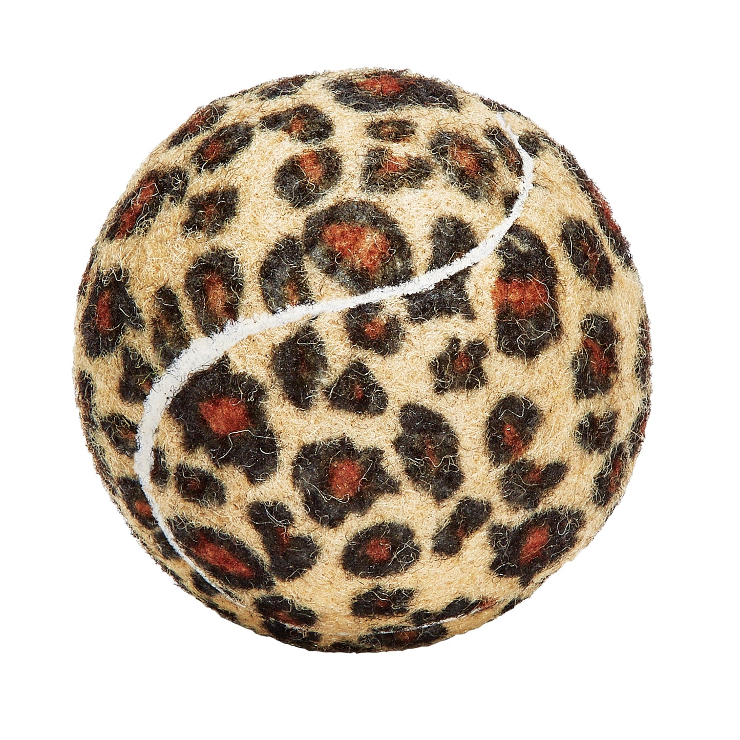 Animal Print Dog Balls - 4 Pack