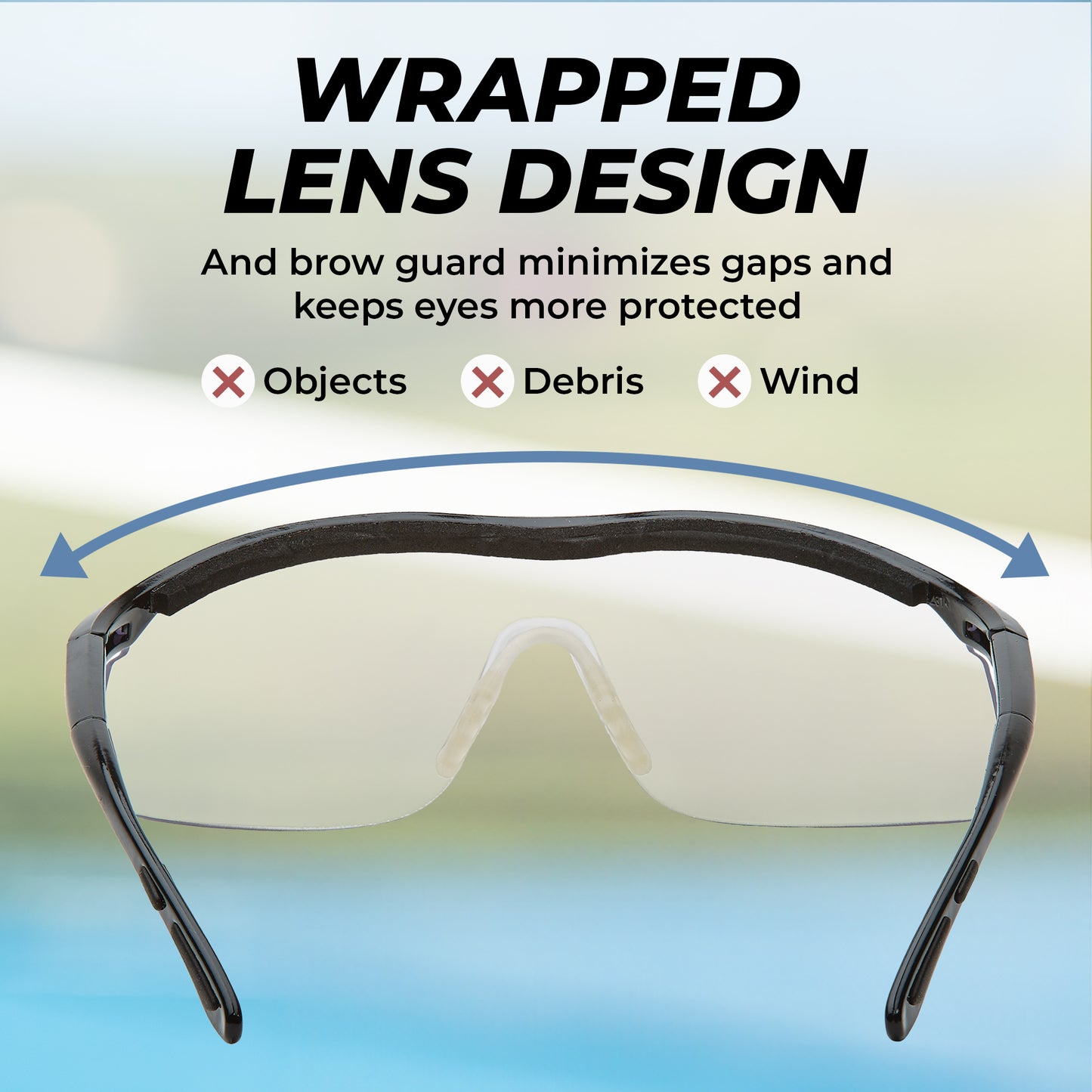 Tourna Clear Eye Protection for Pickleball and Tennis