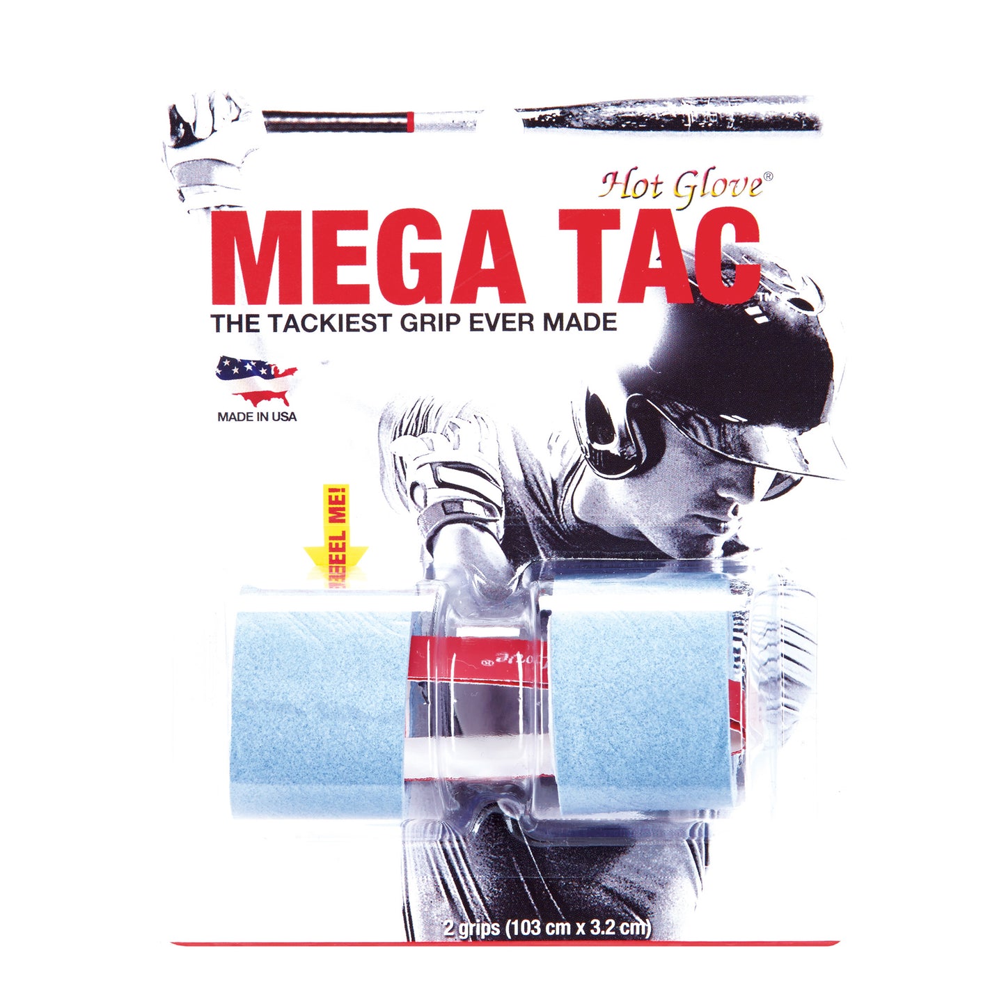 Hot Glove MEGA TAC .50mm -Blue 2 per package