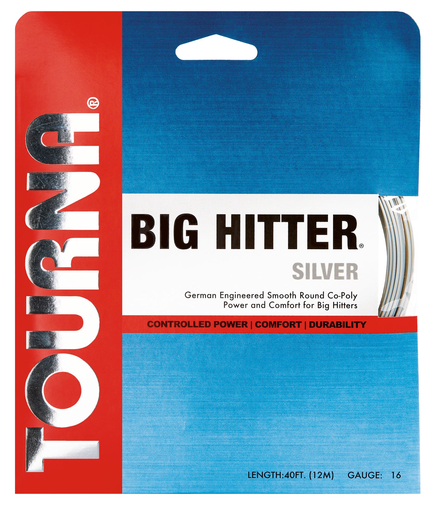 TOURNA BIG HITTER Silver- 16 gauge (1.30 mm)