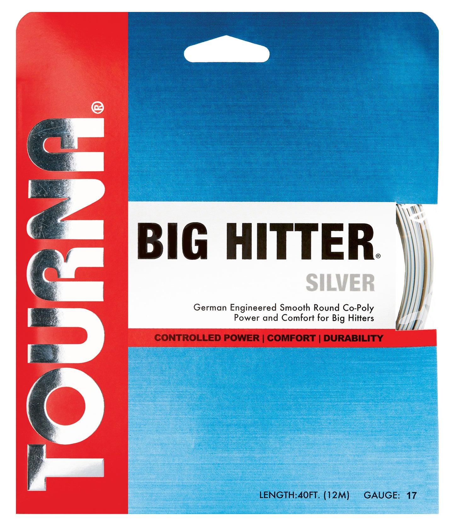 TOURNA BIG HITTER Silver- 17 gauge (1.25 mm)