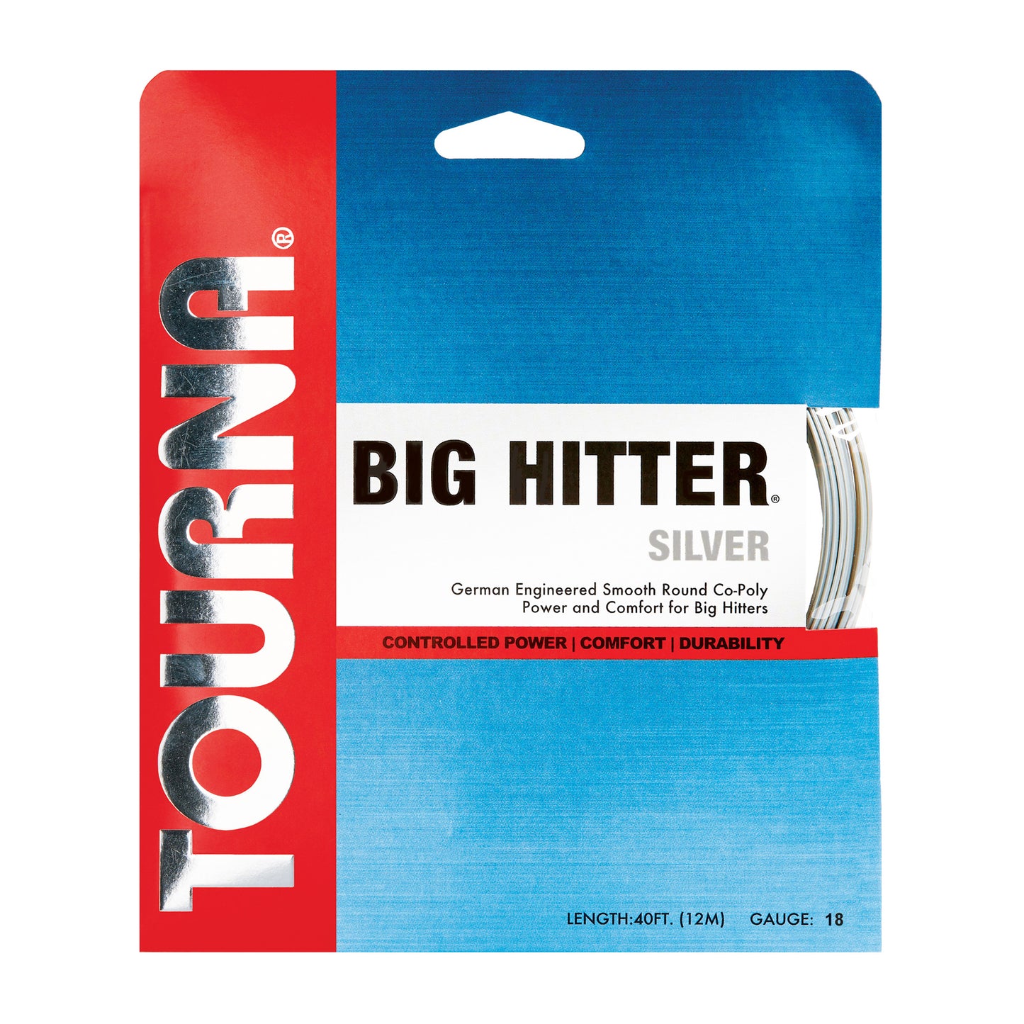 TOURNA BIG HITTER Silver- 18 gauge (1.20 mm)