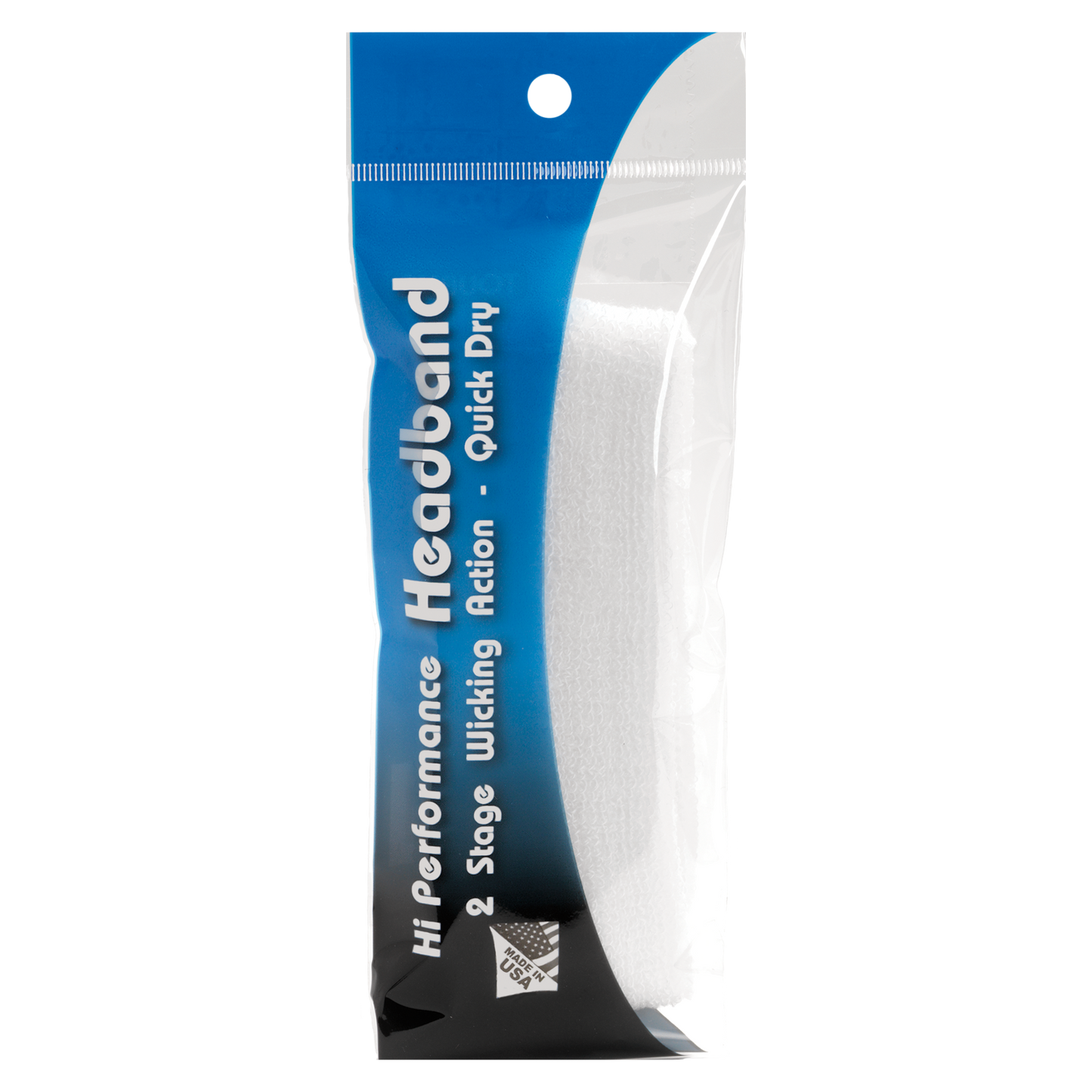 Hi Performance Headband Single (White or Black)