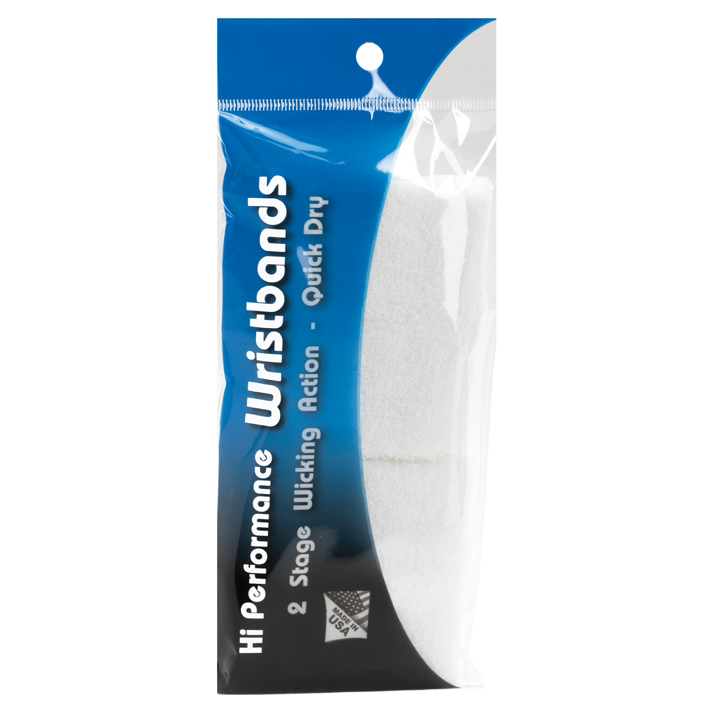 Hi Performance Wristbands White