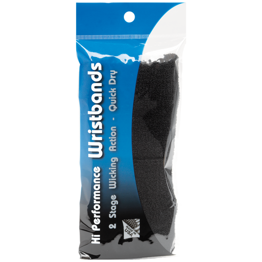 Hi Performance Wristbands Black