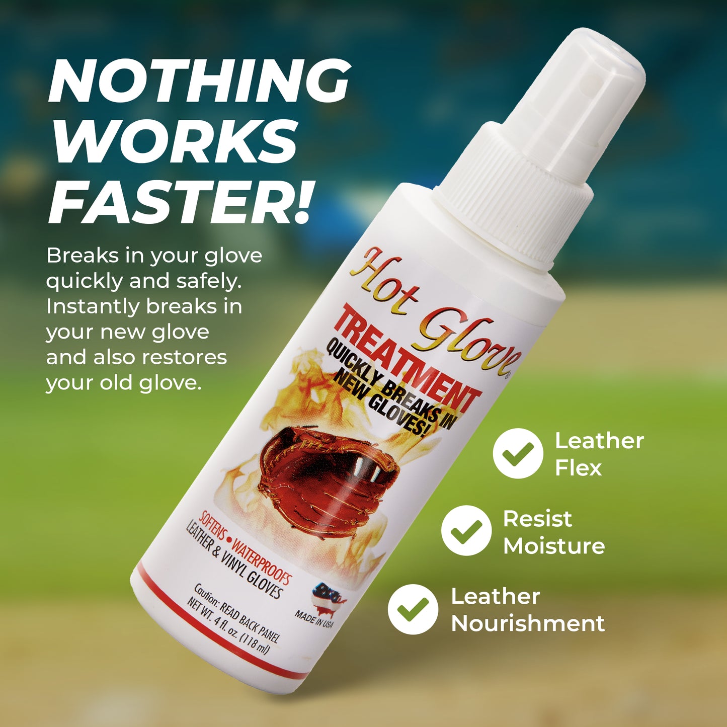 Hot Glove Break In Kit - Glove Care Management System