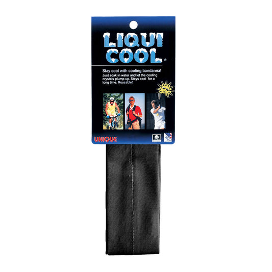 LIQUICOOL Cooling Bandanna- Black