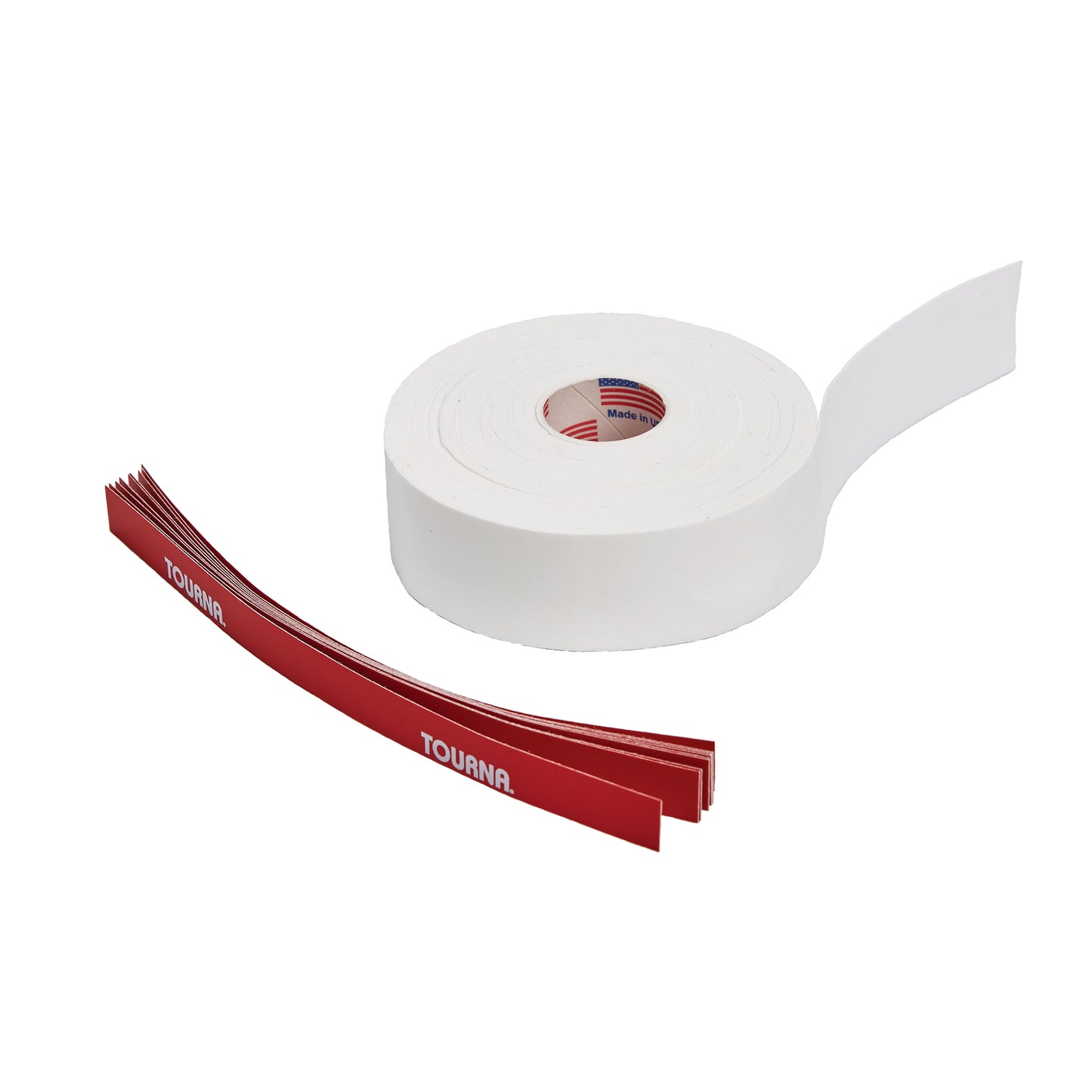 Tourna Mega Tac Extra Tacky Overgrip, 10-Pack, White
