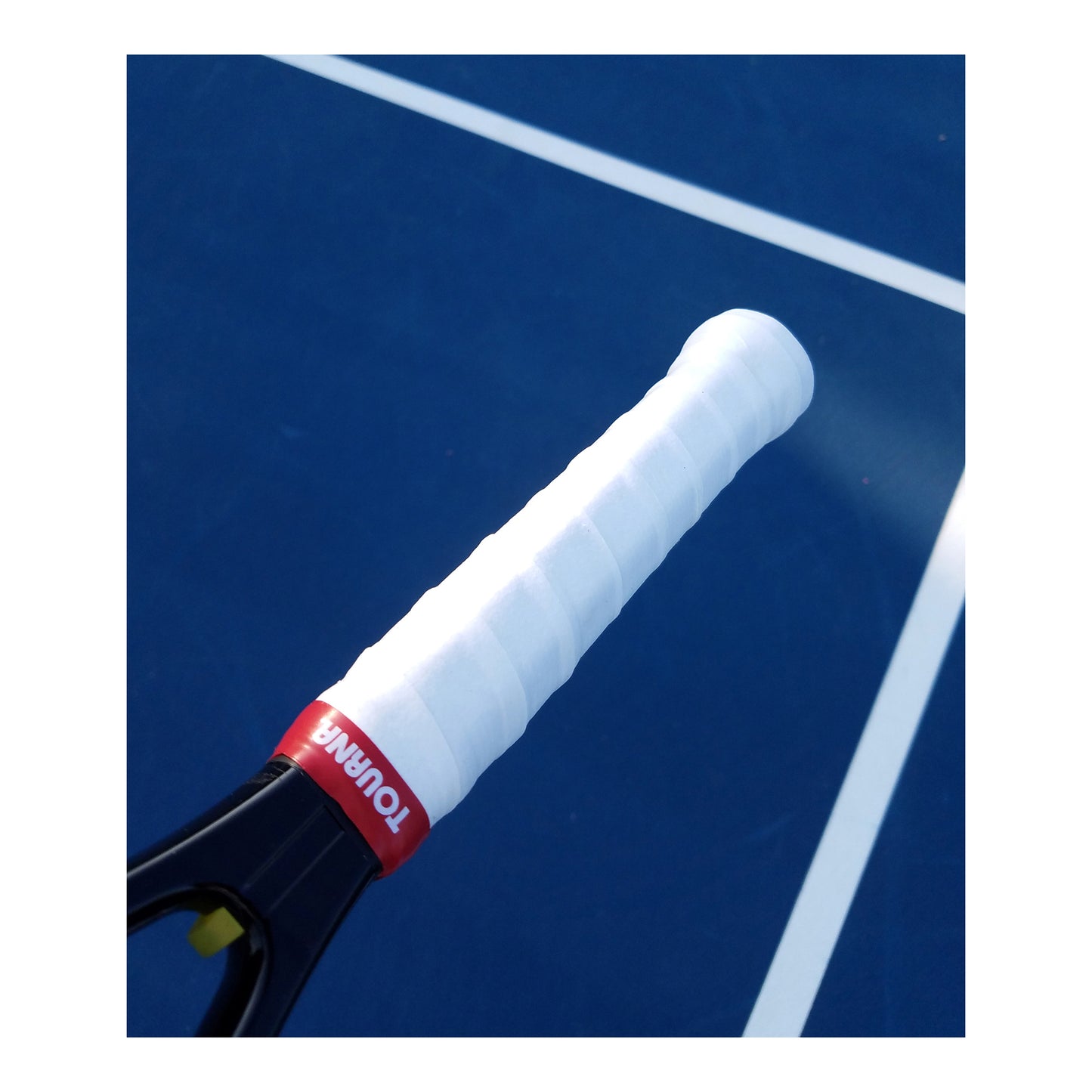 Tourna Mega Tac Extra Tacky Overgrip, 3-Pack, White