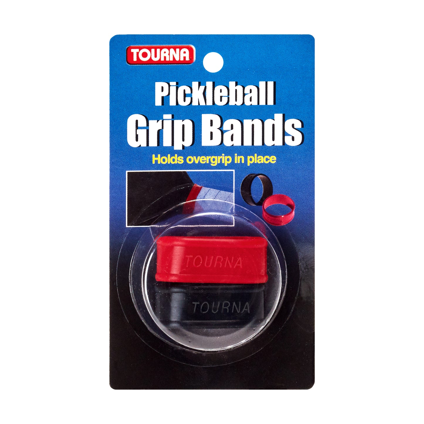 Pickleball Grip Bands, Red & Black