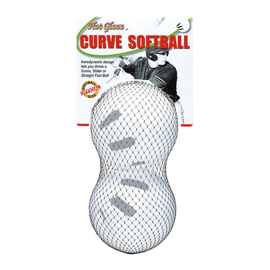Practice CURVE Softballs- 2 pack