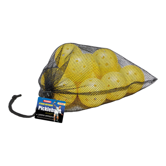 Tourna Strike Outdoor Pickleballs - Yellow - 12 pack