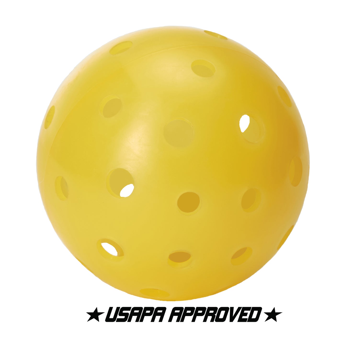 Tourna Strike Outdoor Pickleballs - Yellow - Box of 200