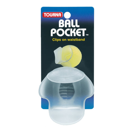 Tourna Ball Pocket - Tennis Ball Waist Clip - Clear