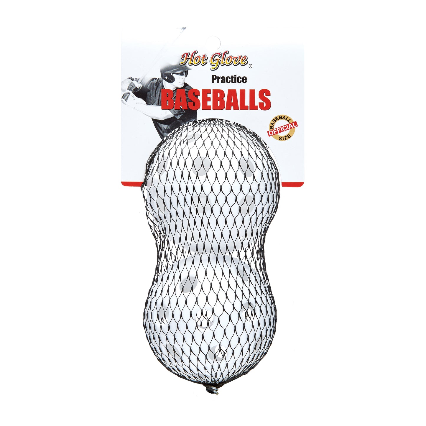 PRACTICE BASEBALLS-2 Pack- White