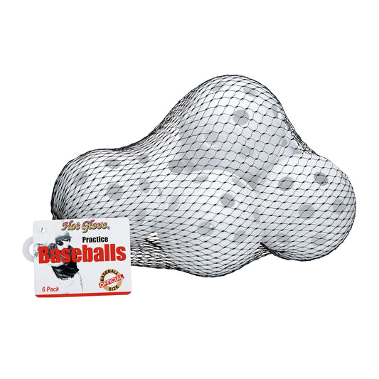 PRACTICE BASEBALLS-6 Pack Mesh Bag