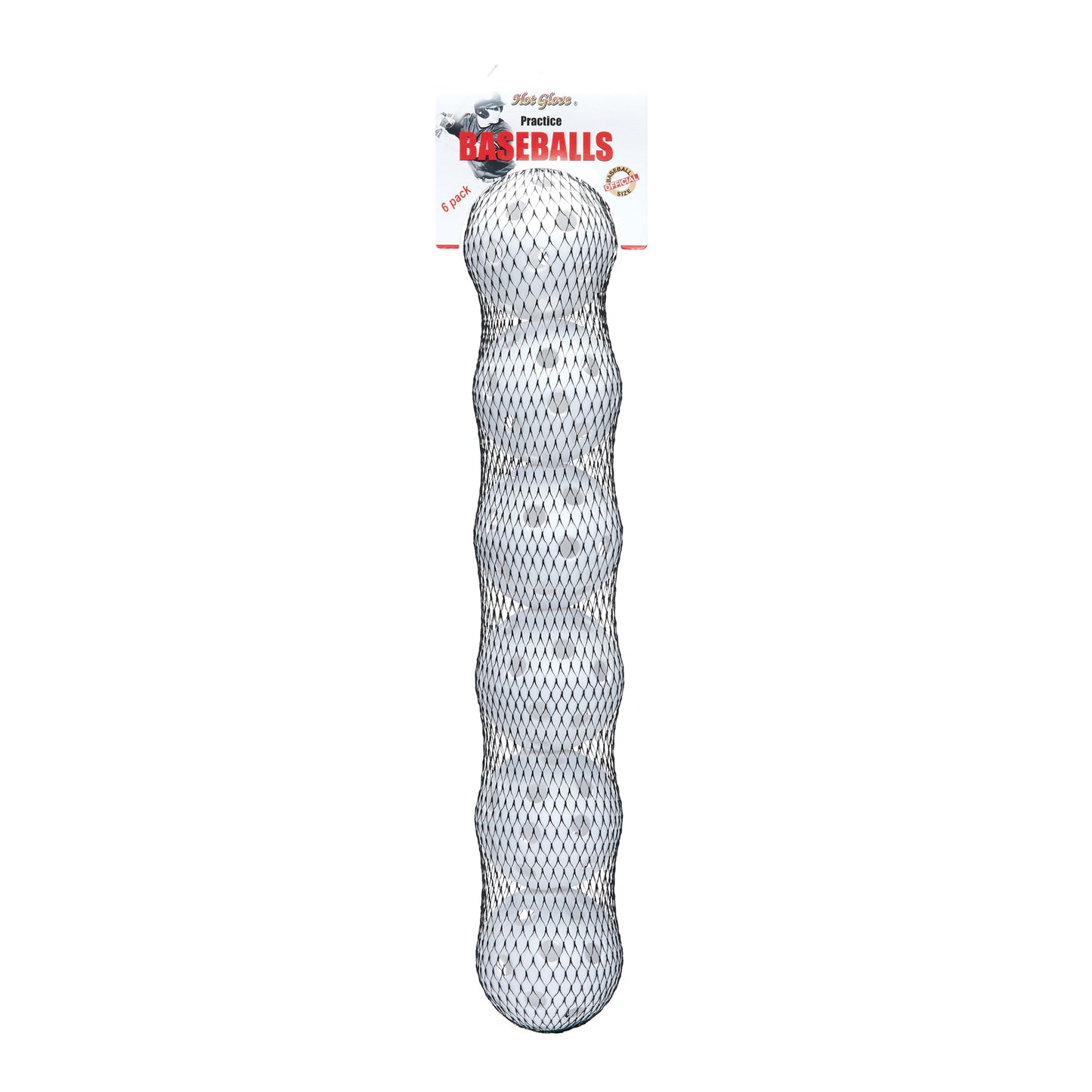 PRACTICE BASEBALLS 6 Pack-White