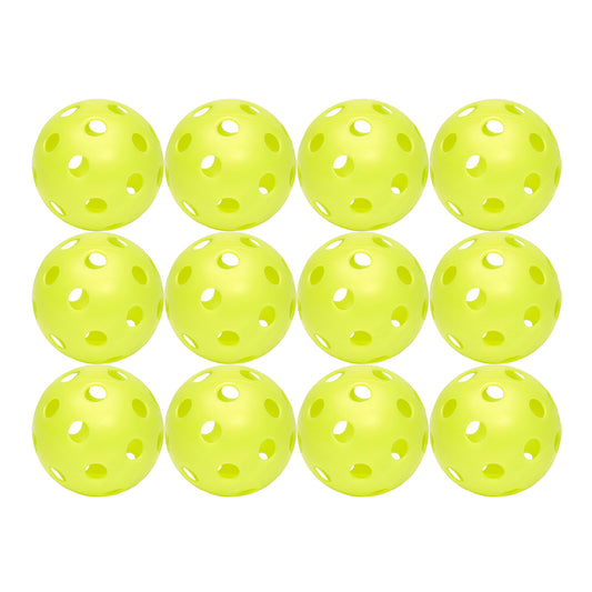 Optic Yellow Practice Softballs -12 mesh pack