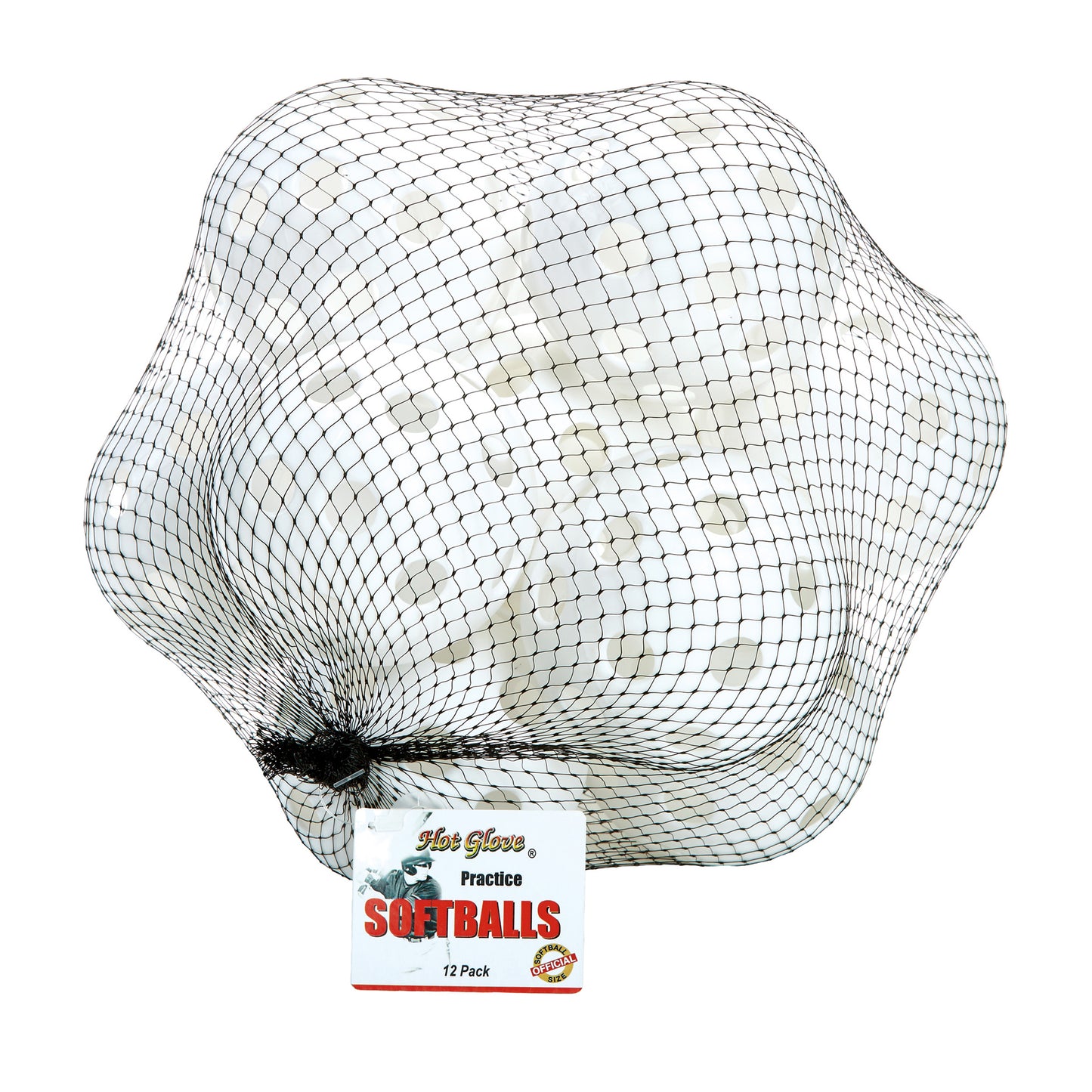 PRACTICE SOFT BALL 12 Pack Mesh Bag