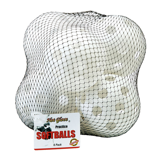 PRACTICE SOFTBALL 6 Pack Mesh Bag