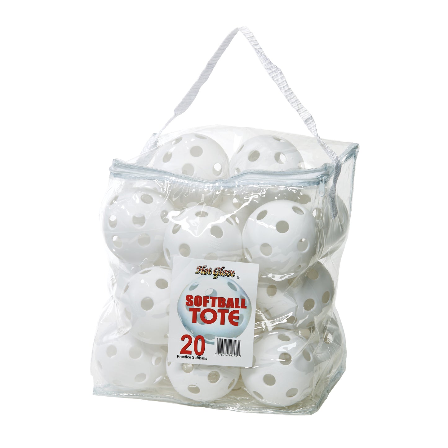 PRACTICE SOFTBALL 20 Pack Tote