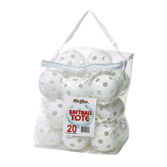 PRACTICE SOFTBALL 20 Pack Tote