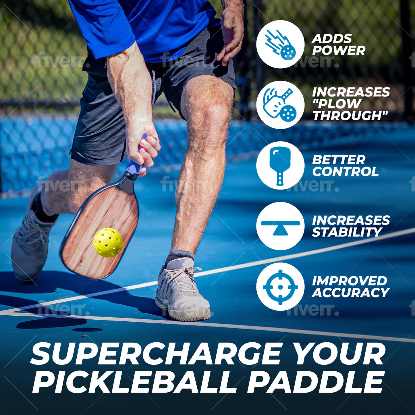 Pickleball LEAD TAPE - 1/4"