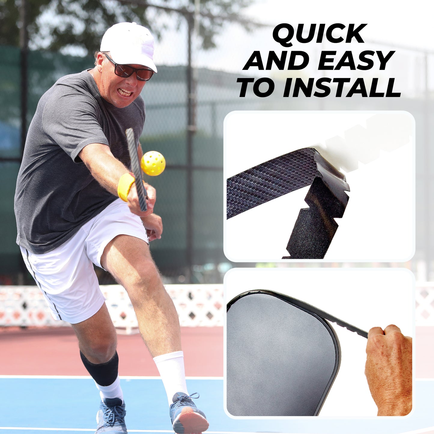 Pickleball Edge Guard Woven - SMALL - 5/8" wide