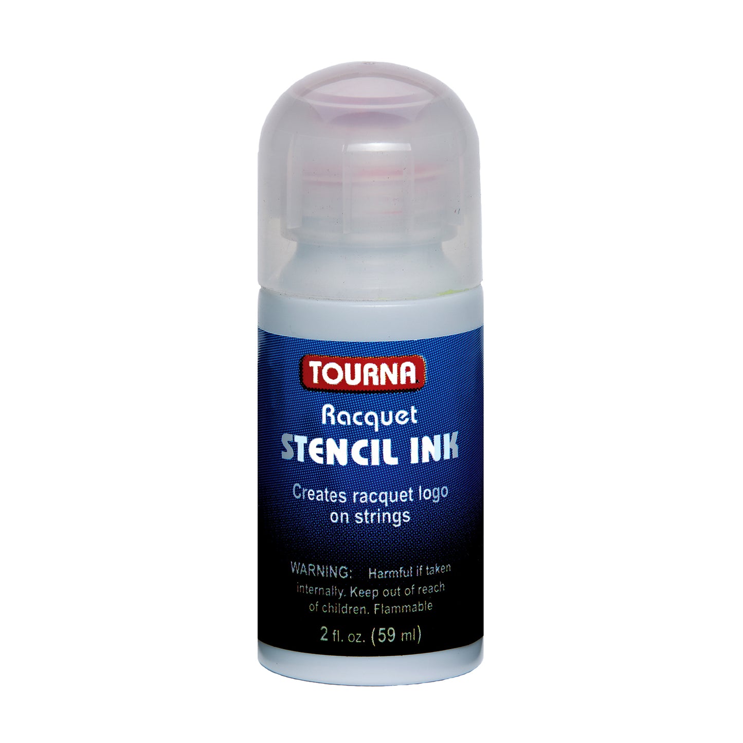Tourna Racket Stencil Ink, Blue