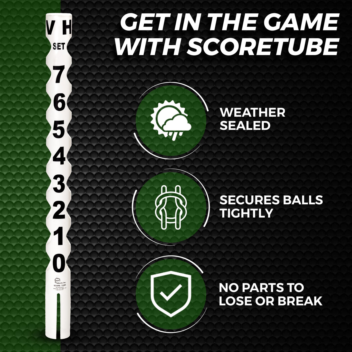 SCORE TUBE-Black
