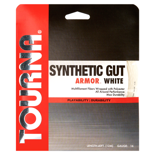 Synthetic Gut Armor White - 16g Set