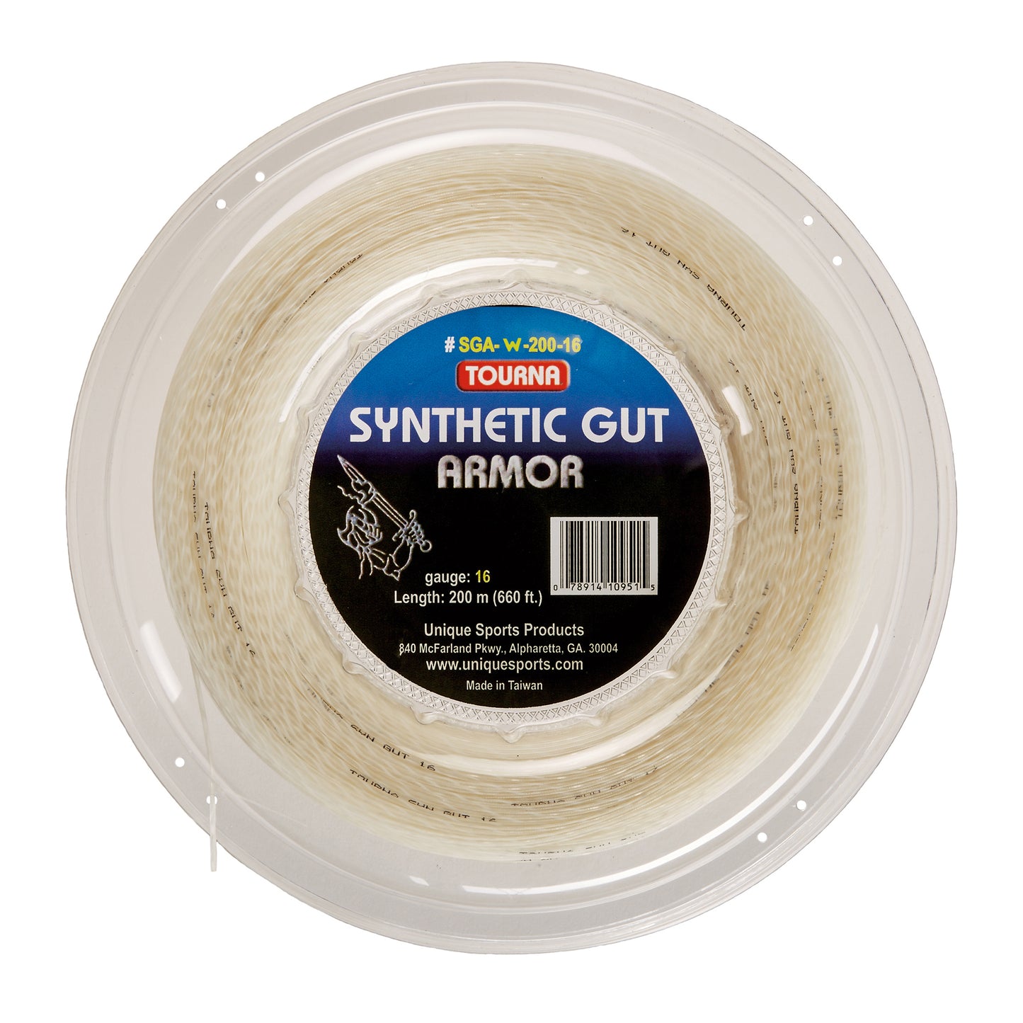 Synthetic Gut Armor White - 16g Reel