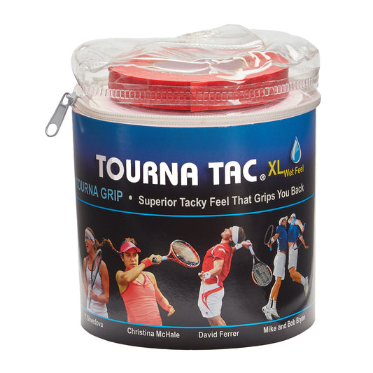 Tourna Tac Tacky Feel Tennis Grip (30XL Grips) Pink