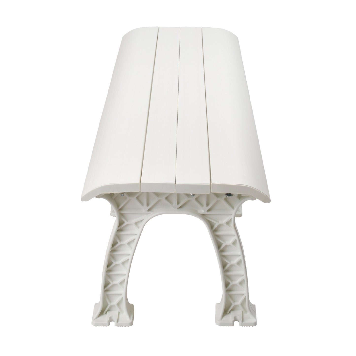 Tourna Mid Court BENCH - 5ft-White