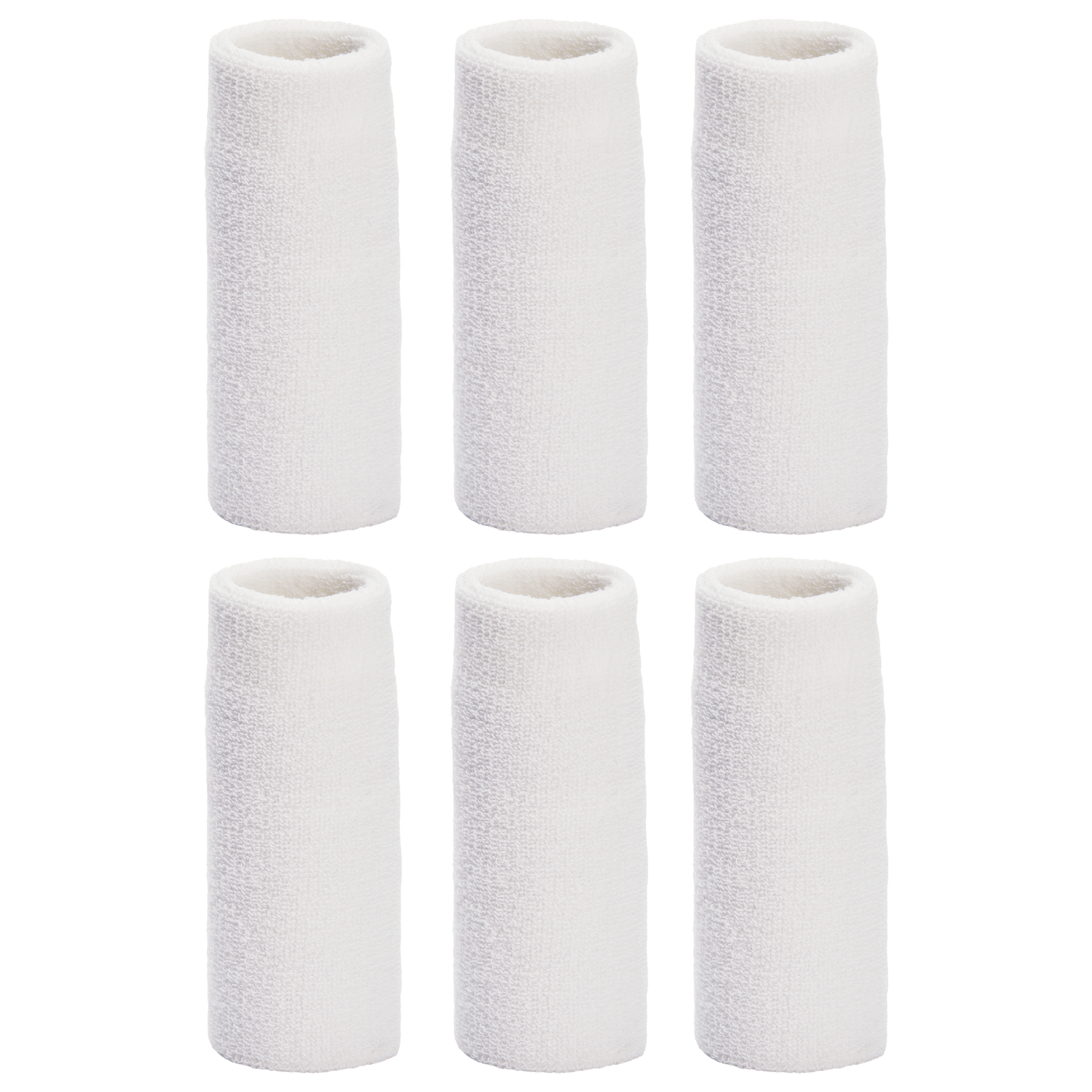 Wrist Towel - 6-Inch Long Wristbands (6 Pack)