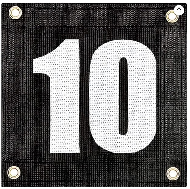 COURT WINDSCREEN NUMBER - #10