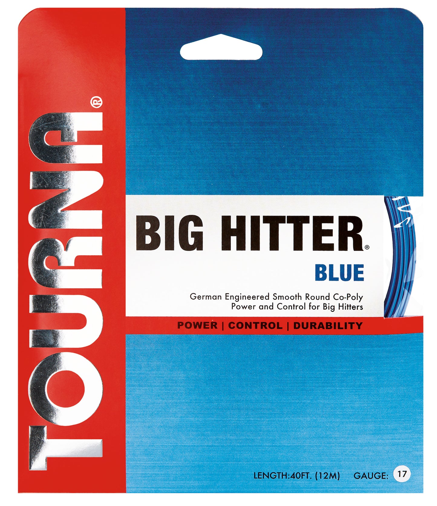 TOURNA BIG HITTER Blue-17 gauge (1.25mm)
